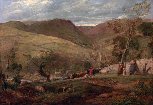 view in dovedale